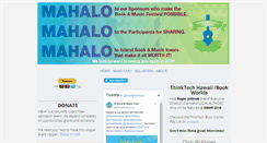 Desktop Screenshot of hawaiibookandmusicfestival.com